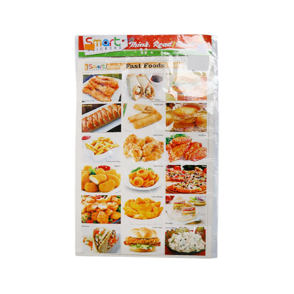 3041 Fast Food Stickers