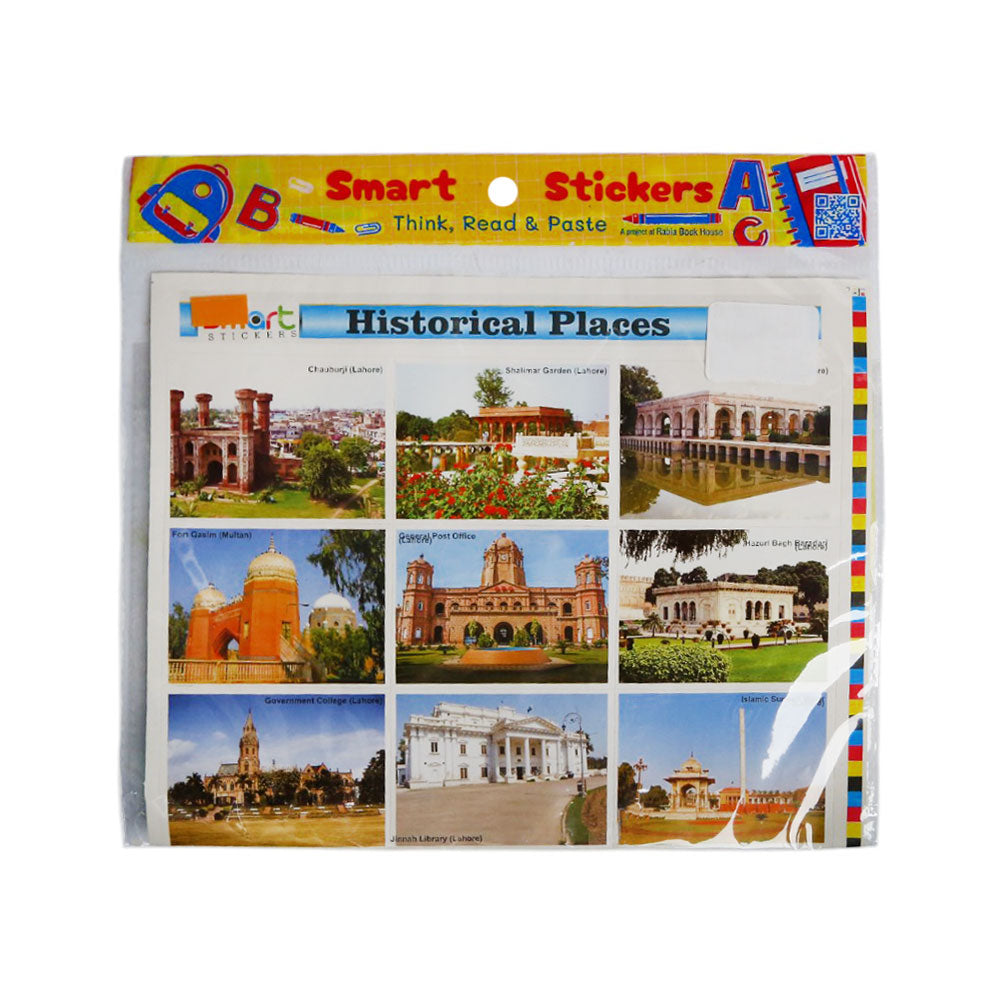 3044 HISTORICAL PLACES STICKERS