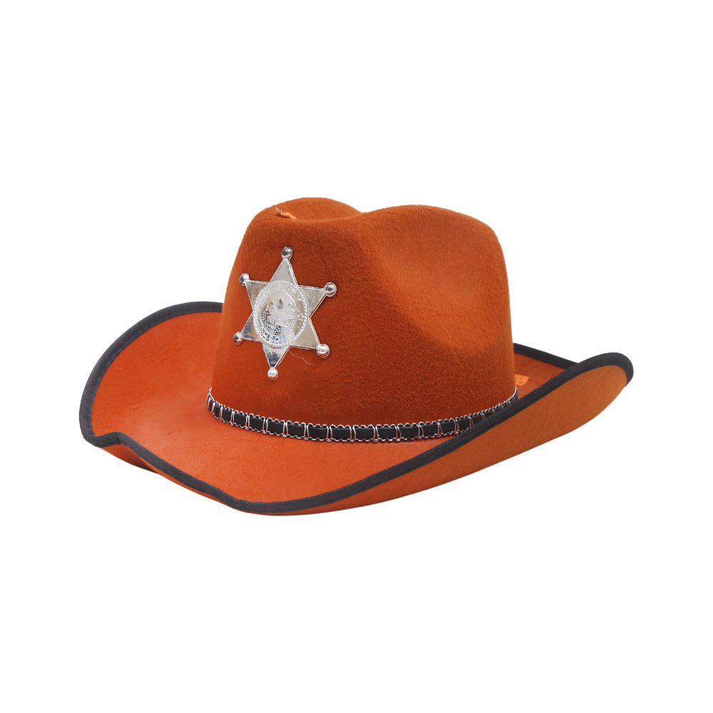 008C H-W COW BOY CAP RED