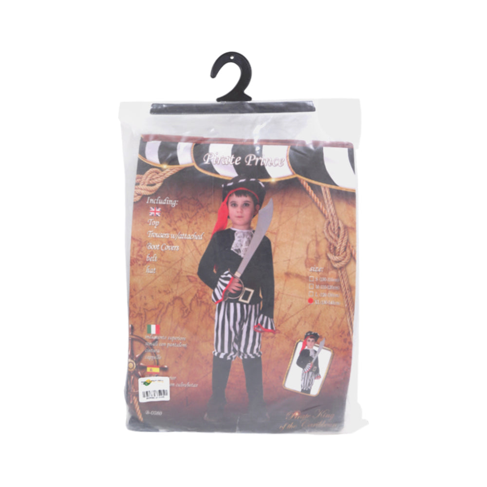 B0080 H-W PIRATE PRINCE COSTUME