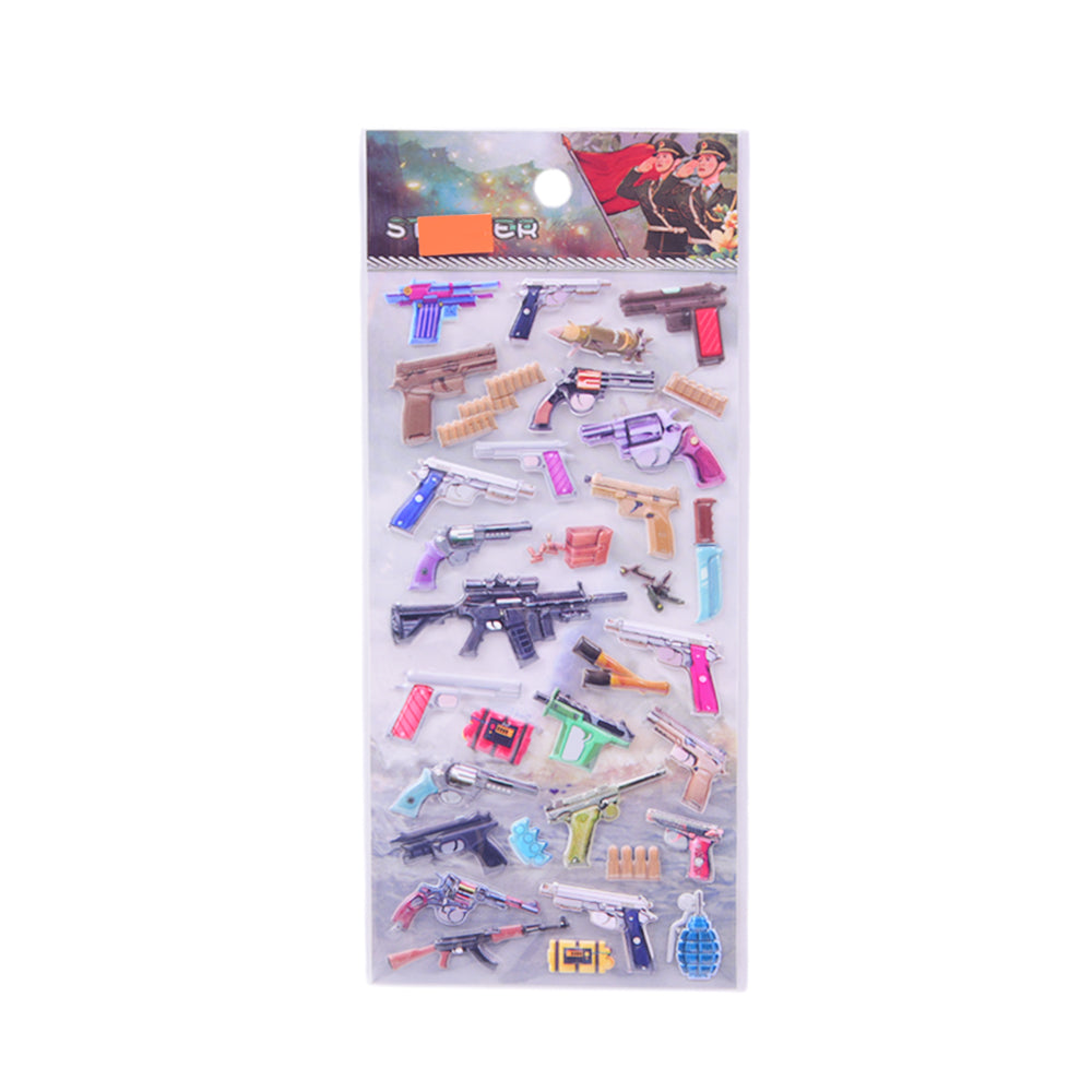 SY0091 GUN STICKERS
