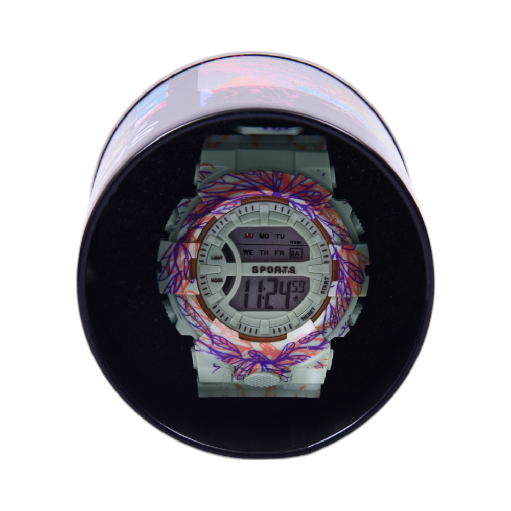 8020 WRIST WATCH SPORTS TIN