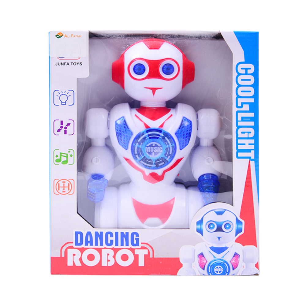168-34 MUSICAL DANCING ROBOT 2 CLR