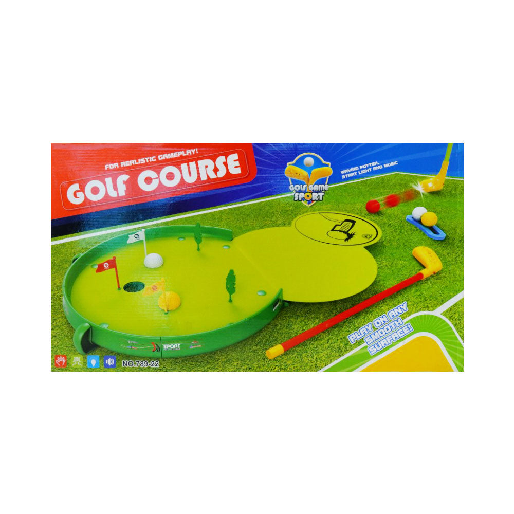 789-22 MUSICAL GOLF COURSE SET