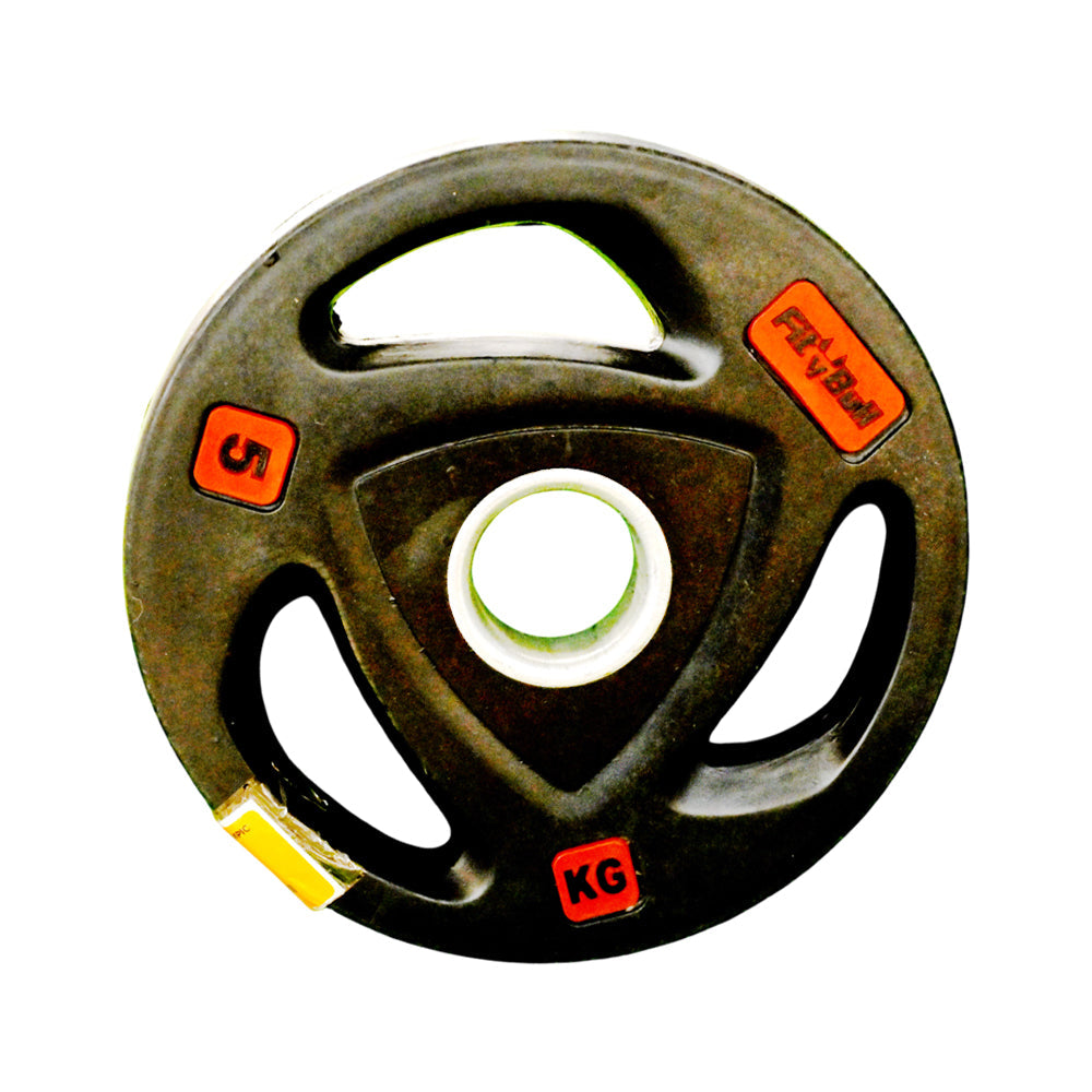 RUB WEIGHT PLATE OLYMPIC 5KG