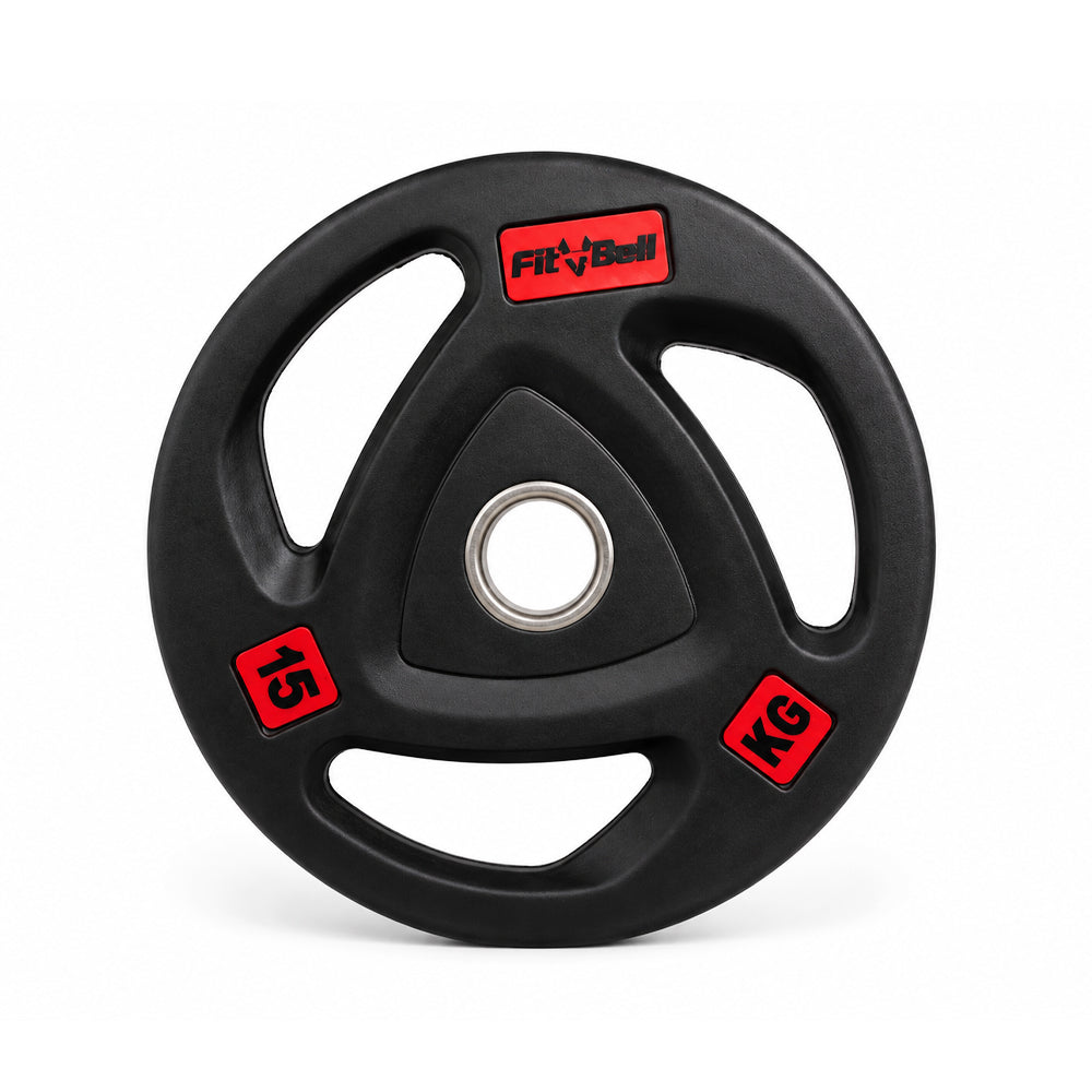 RUB WEIGHT PLATE OLYMPIC 15KG