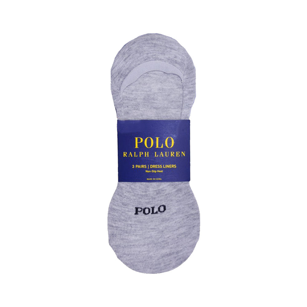 RL LOAFER SOCKS P-3 ZP8319PKN GRY (IR)