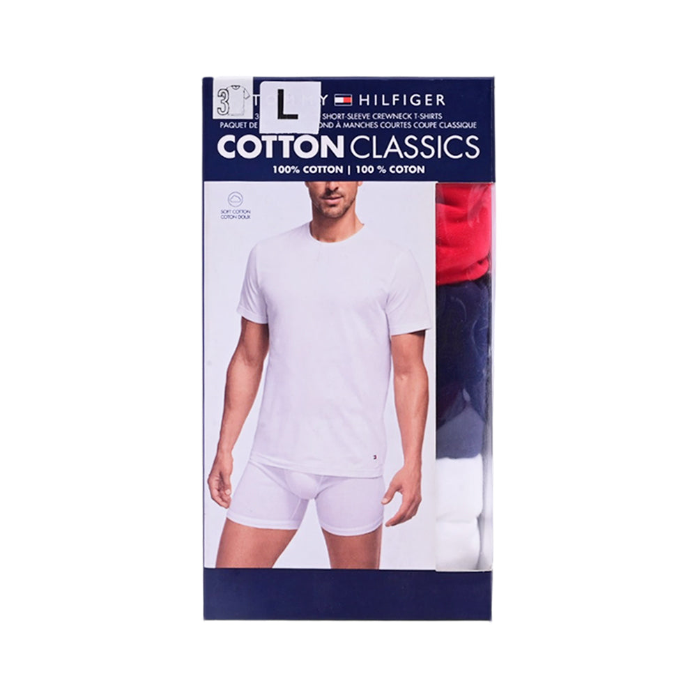 TH MEN 3 PACK R.NECK T SHIRT 09TCR01608 MIX L (IR)