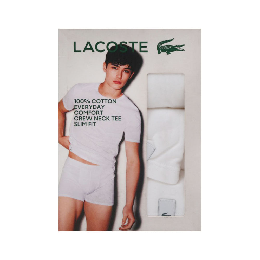 LAC MEN S/S R.NECK UNDERSHIRT P-3 TH3321-001 WHT M (IR)