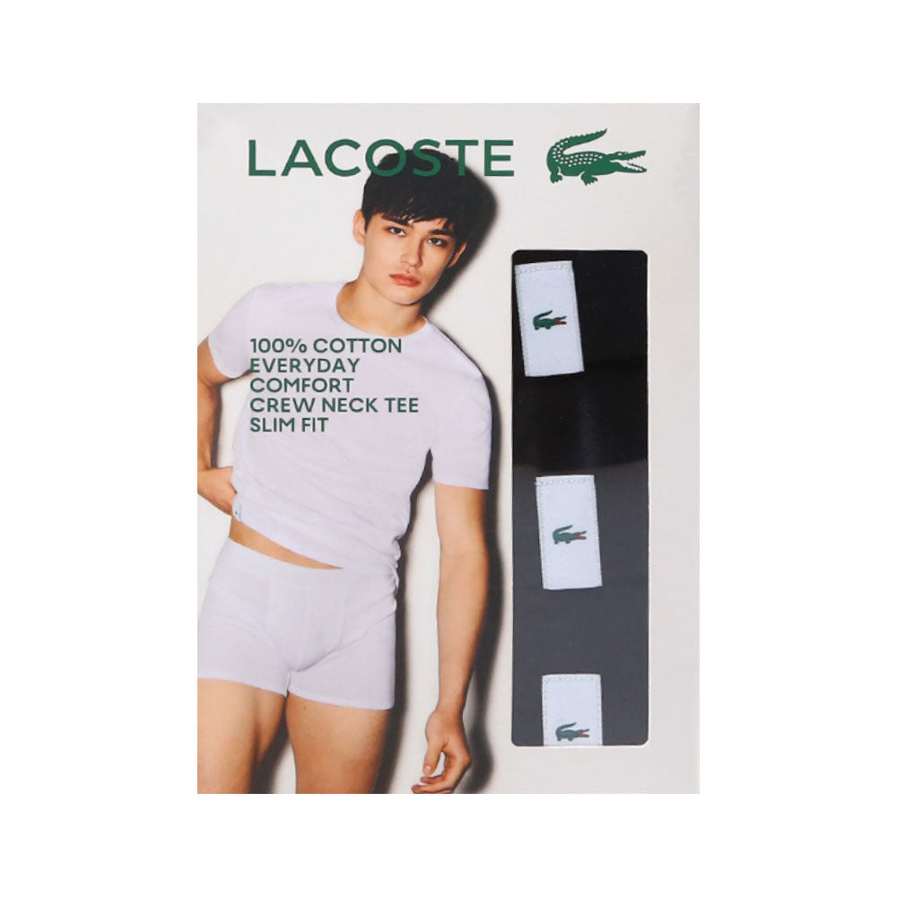 LAC MEN S/S R.NECK UNDERSHIRT P-3 TH3321-031 BLK M (IR)