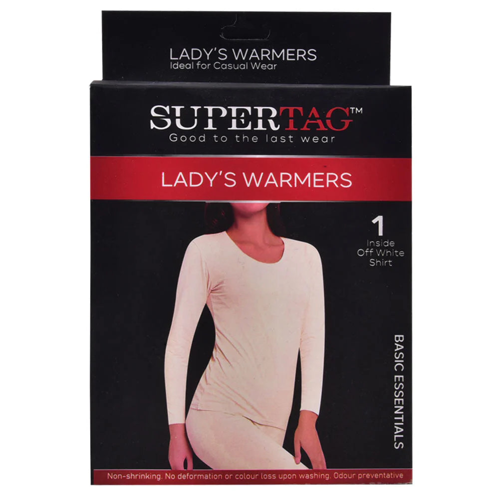 SUPER TAG LADIES WARMER SHIRT 1P
