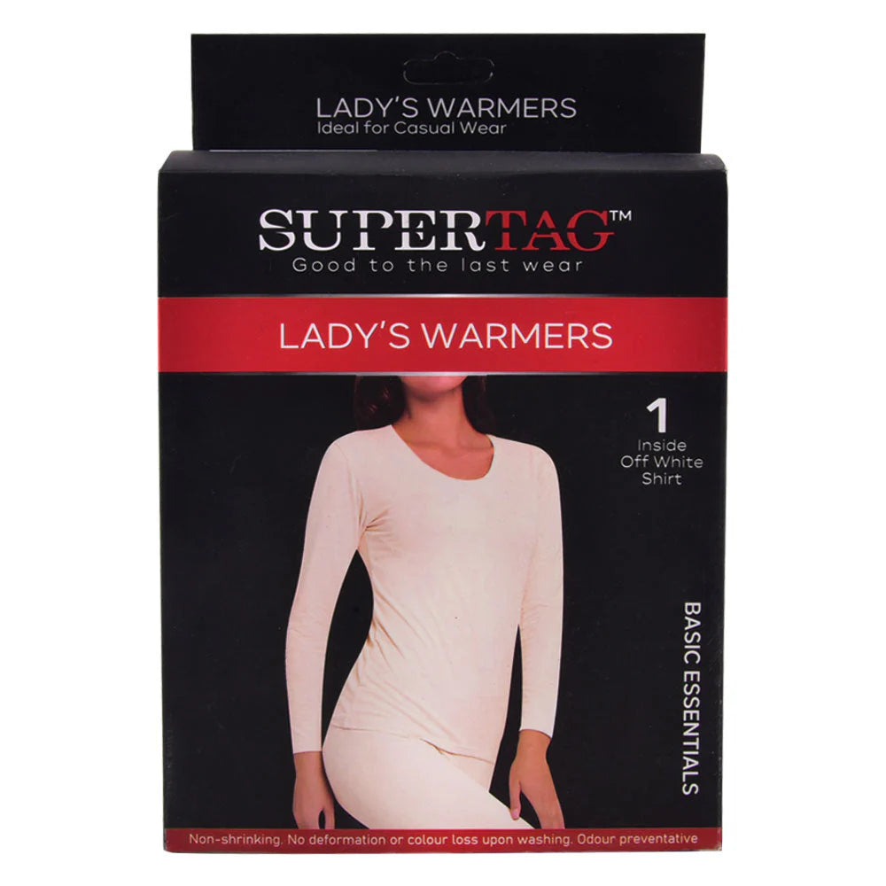 SUPER TAG LADIES WARMER SHIRT 1P