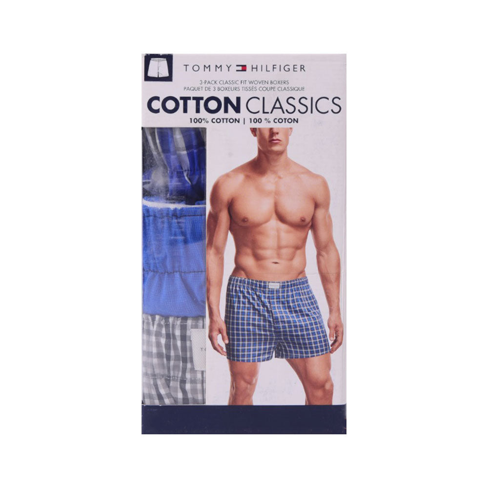 TH.MEN WOVEN BOXER P-3 09TV108997 MULTI S (IR)