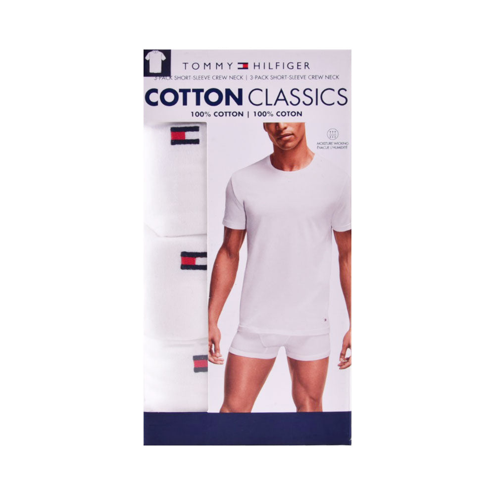 TH MEN R-NECK UNDER SHIRT P-3 09TCR13100 WHT (IR)