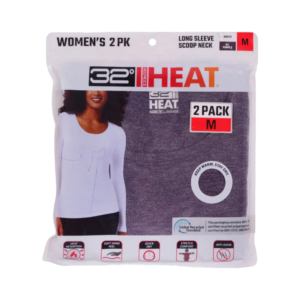 LADIES HEAT 32 WARMER SHIRT P-2 (IR)