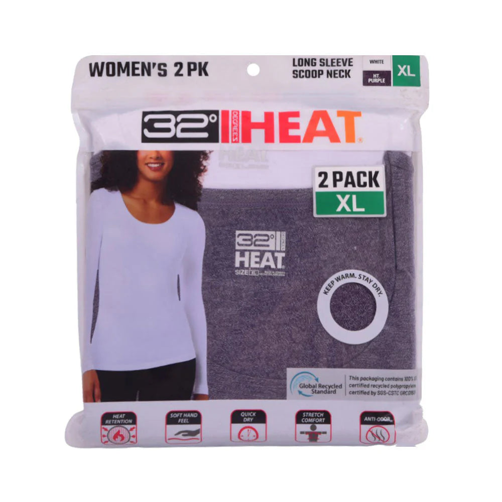 LADIES HEAT 32 WARMER SHIRT P-2 (IR)