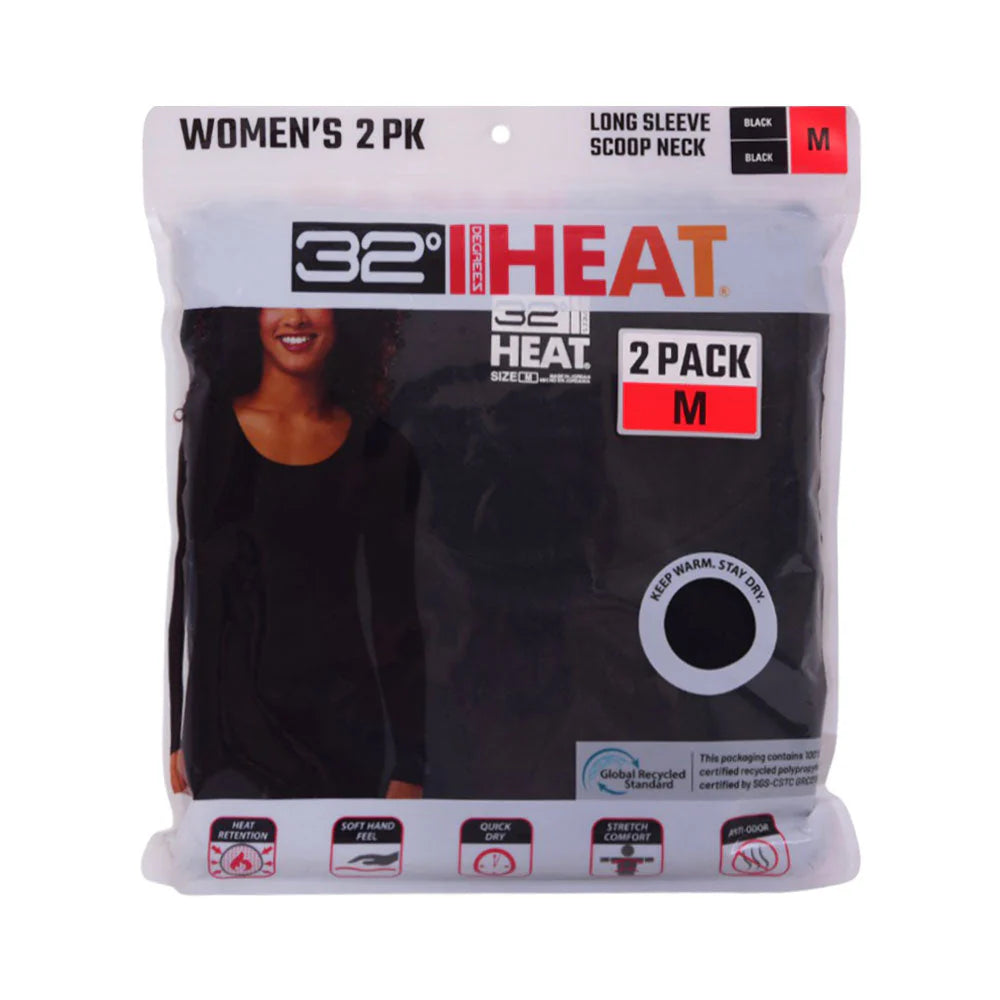 LADIES HEAT 32 WARMER SHIRT P-2 (IR)