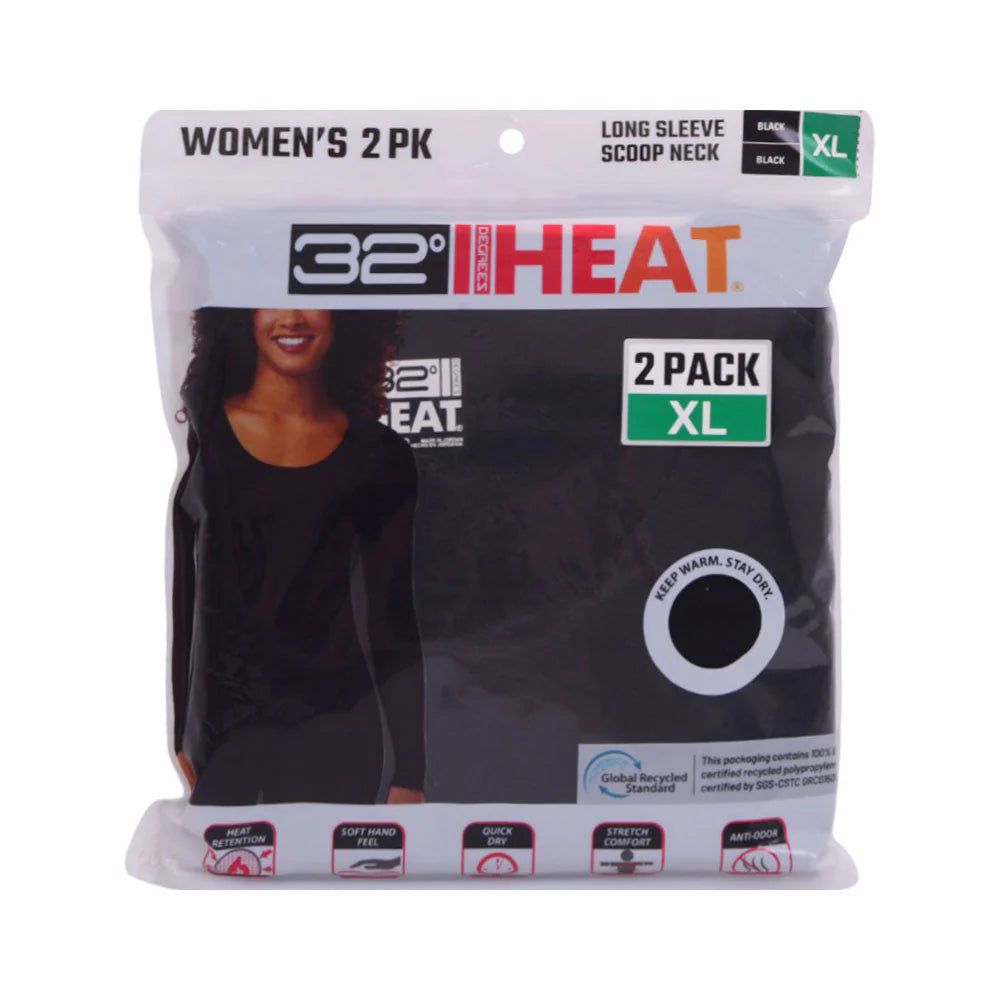 LADIES HEAT 32 WARMER SHIRT P-2 (IR)