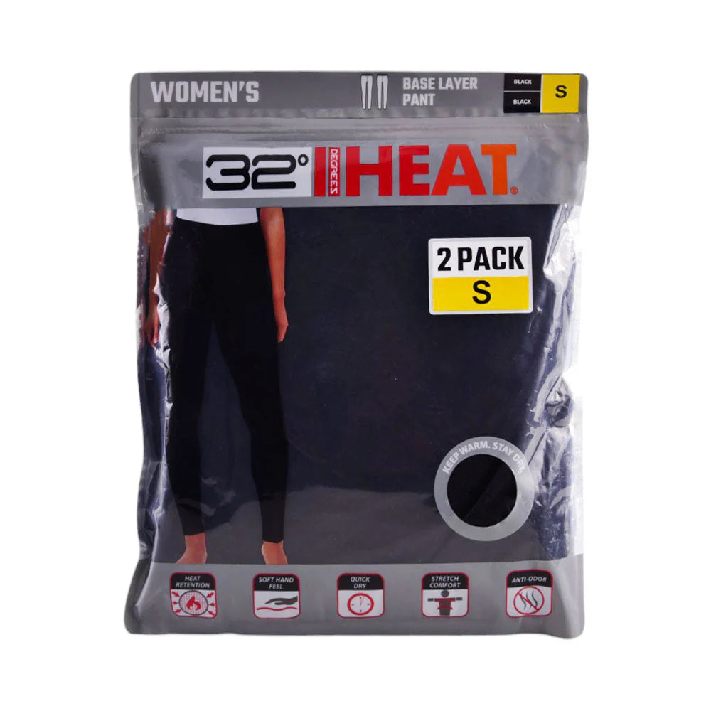 LADIES HEAT 32 WARMER TROUSER P-2 BLK (IR)