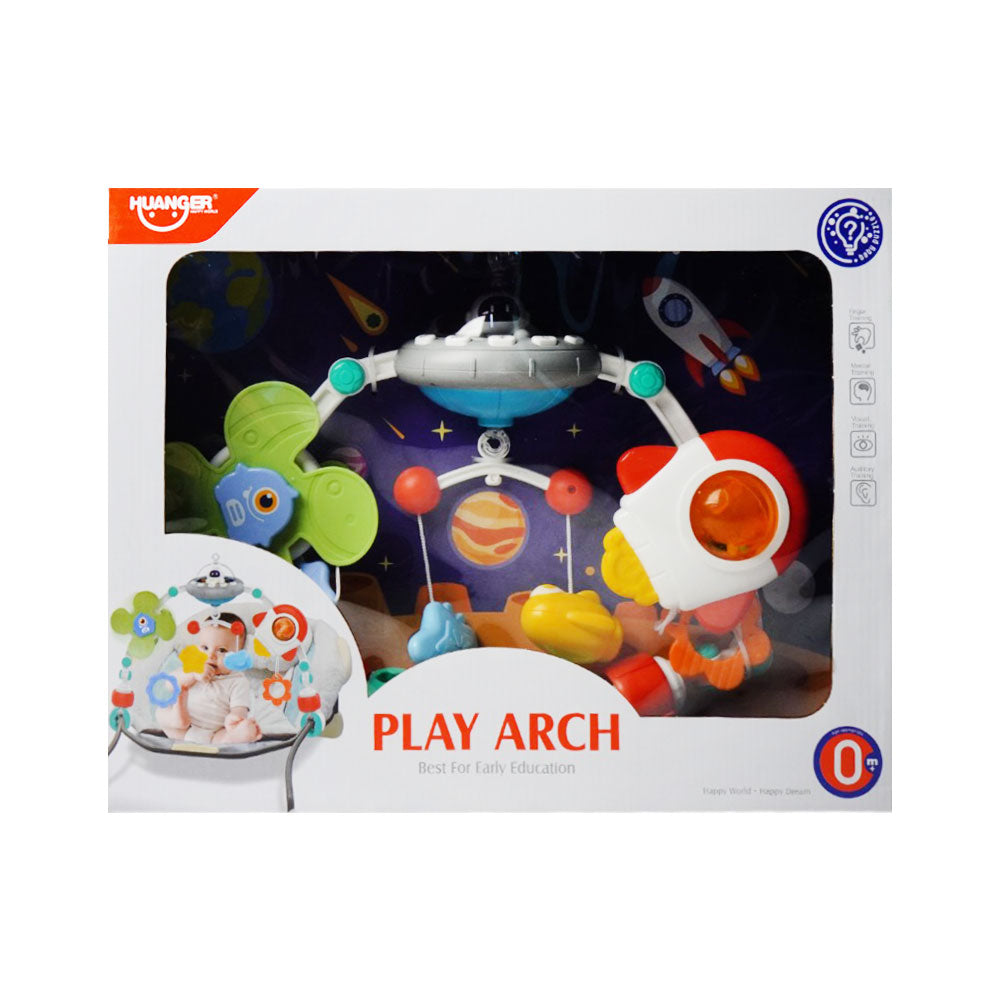 HE0318 MUSICAL BABY ASTRONAUT PLAYGYM