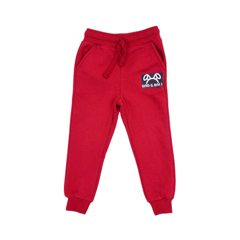 BOYS TROUSER HOP & ROLL MEHROON MZW-24 3-4 YEARS