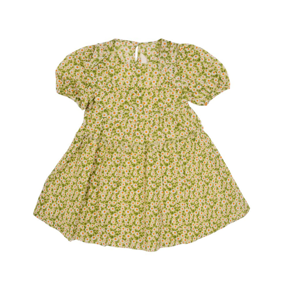 GIRLS S/S FROCK MZS-24 4-5 YEAR 0003