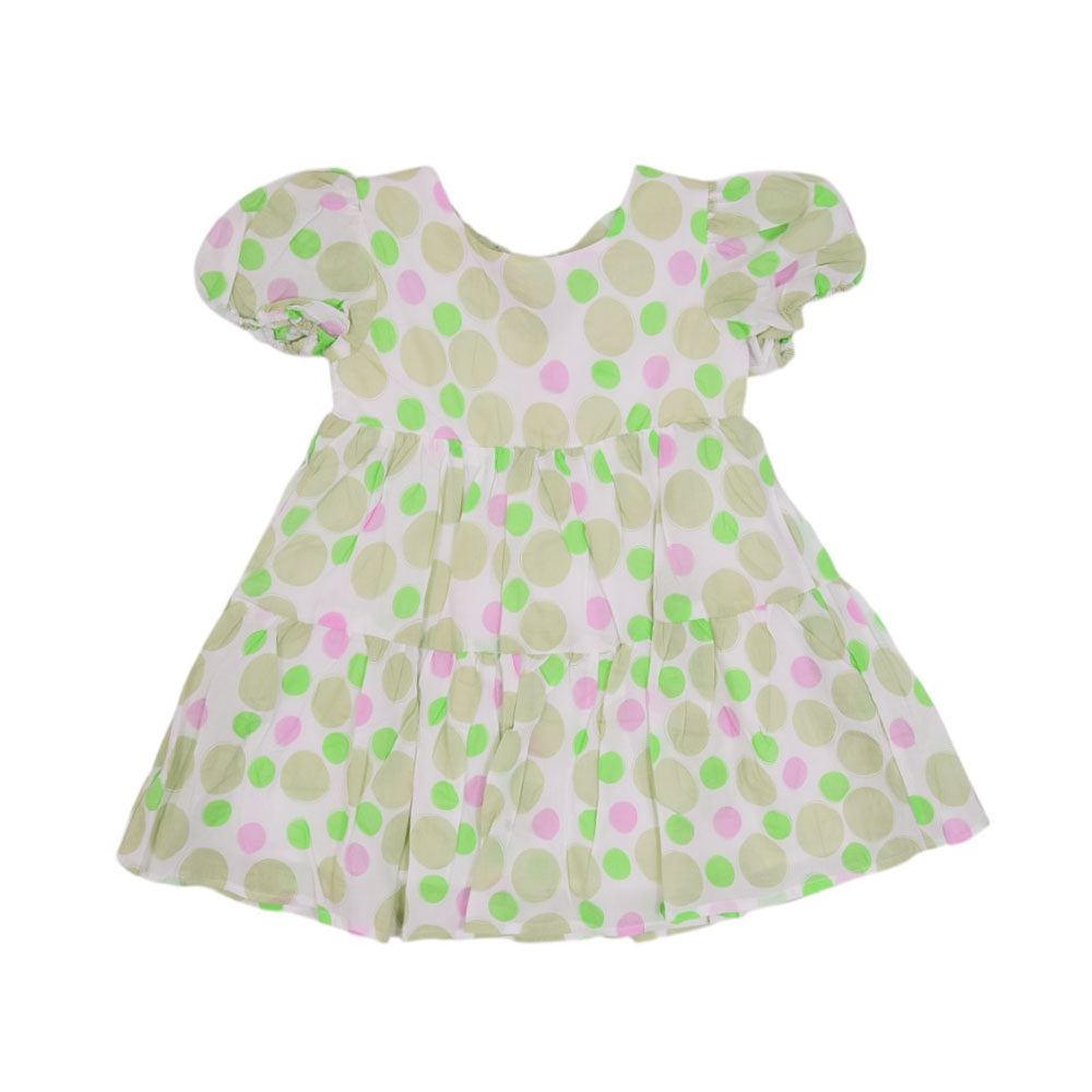 GIRLS S/S FROCK MZS-24 3-4 YEAR 0004
