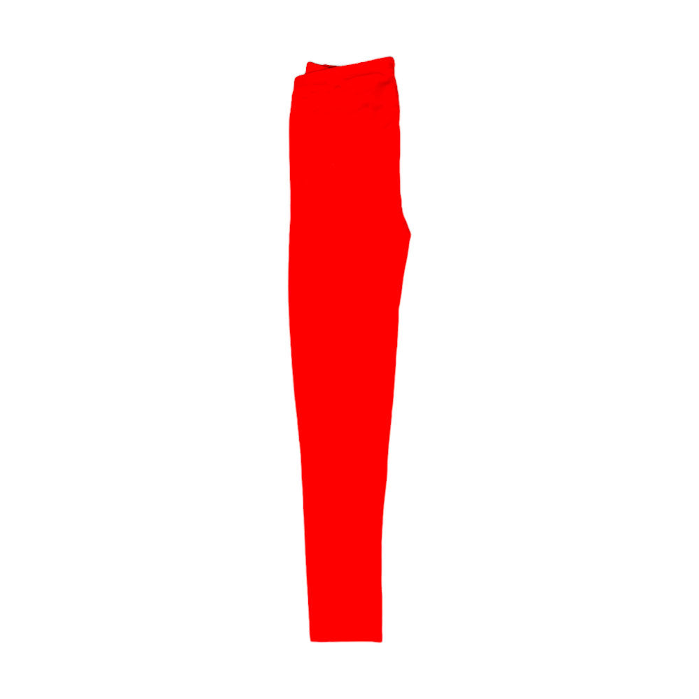 GIRLS TIGHTS PLAIN COL RED N&E MZS-24 13-14 YEAR 0395