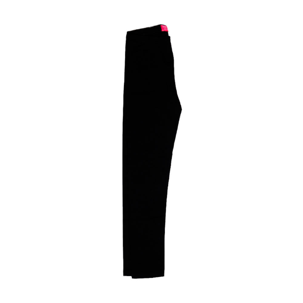 GIRLS TIGHTS PLAIN COL BLACK N&E MZS-24 9-10 YEAR 0395