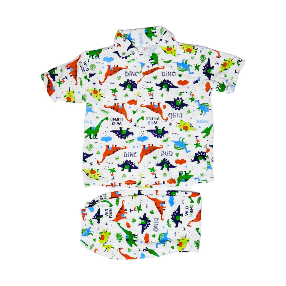 BOYS S/S 2PC SLEEPING SUIT MZS-24 1-2 YEAR THAI