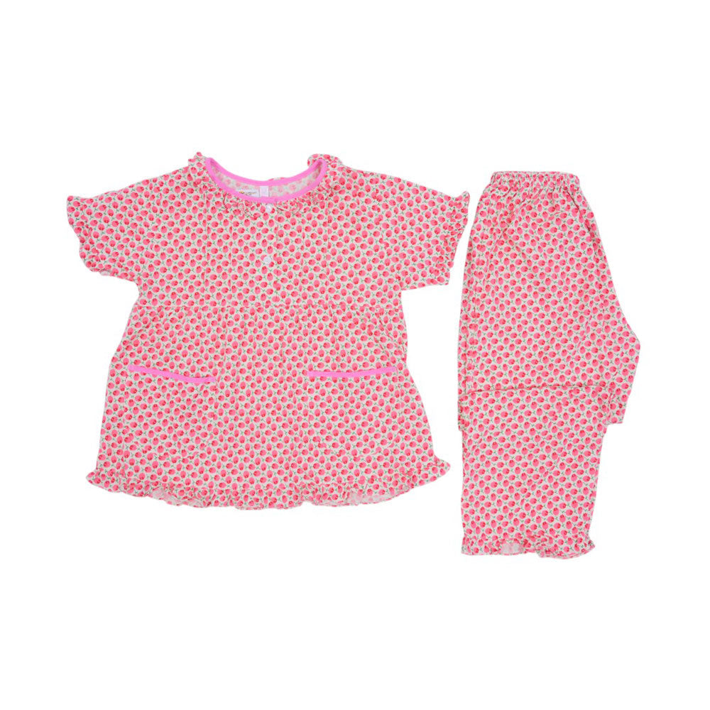GIRLS S/S 2PC SLEEPING SUIT MZS-24 4-6 YEAR THAI