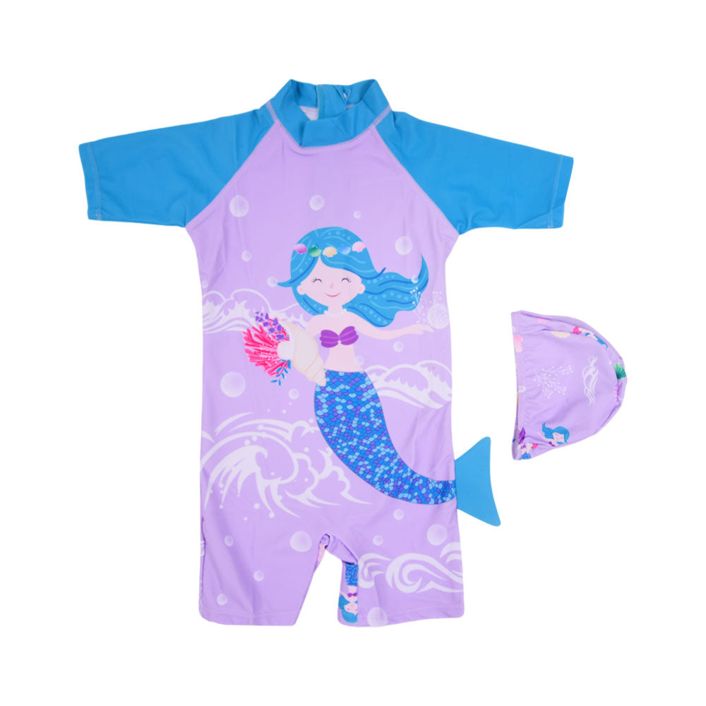 GIRLS SWIMMING COSTUME MZS-24 LARGE 176400 THAI