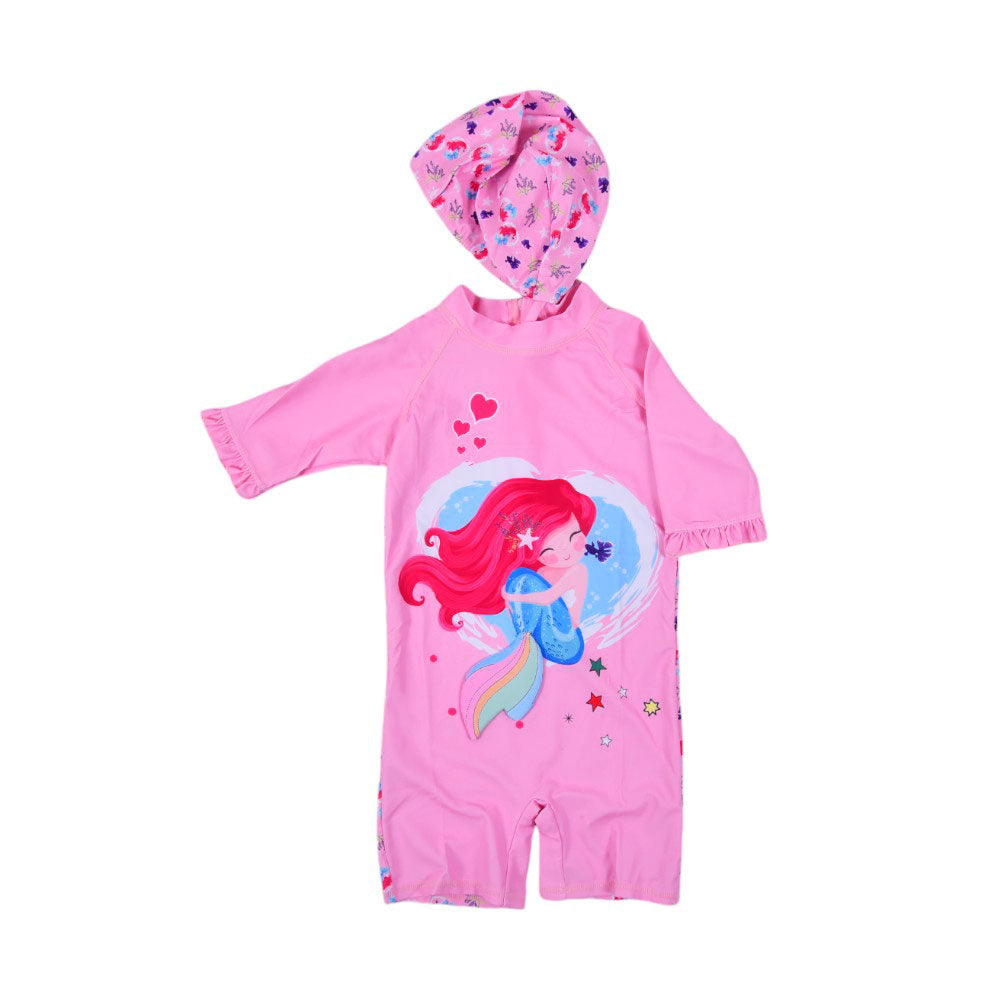 GIRLS SWIMMING COSTUME MZS-24 XL 100800 THAI