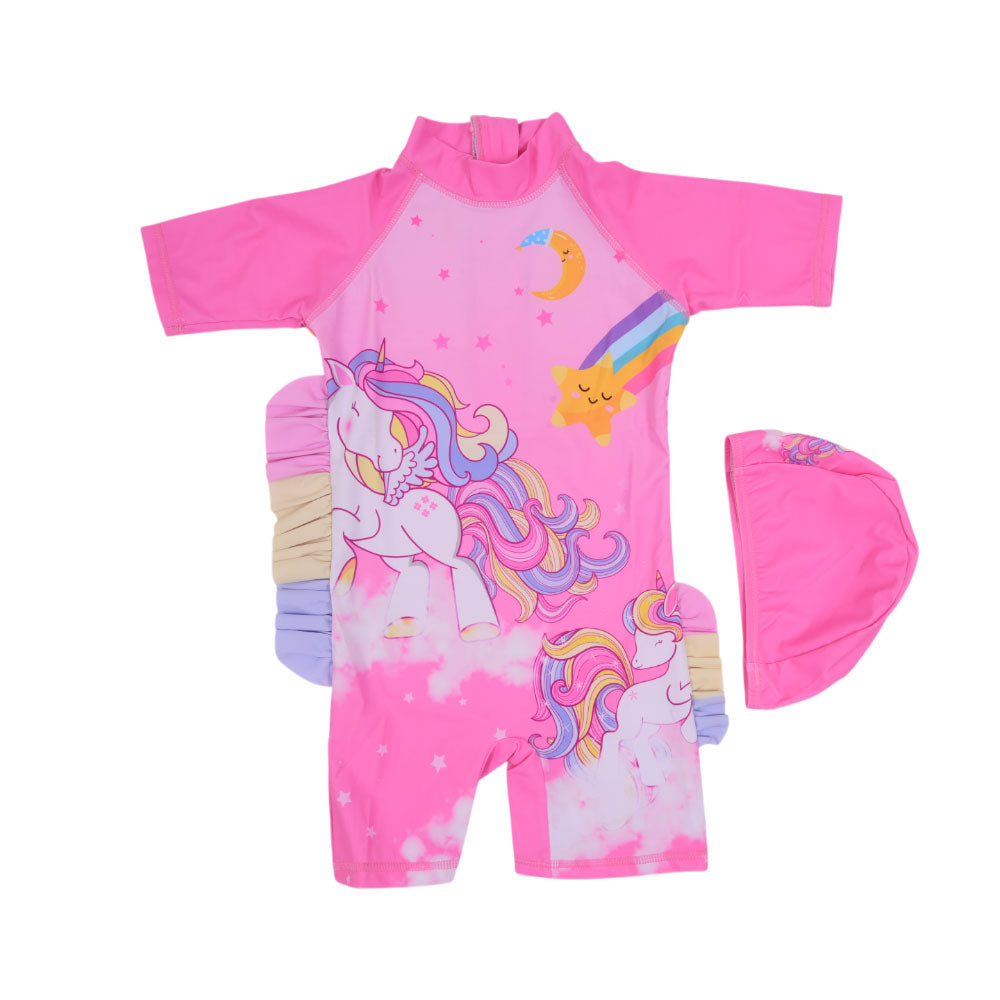 GIRLS SWIMMING COSTUME MZS-24 MEDIUM 100800 THAI