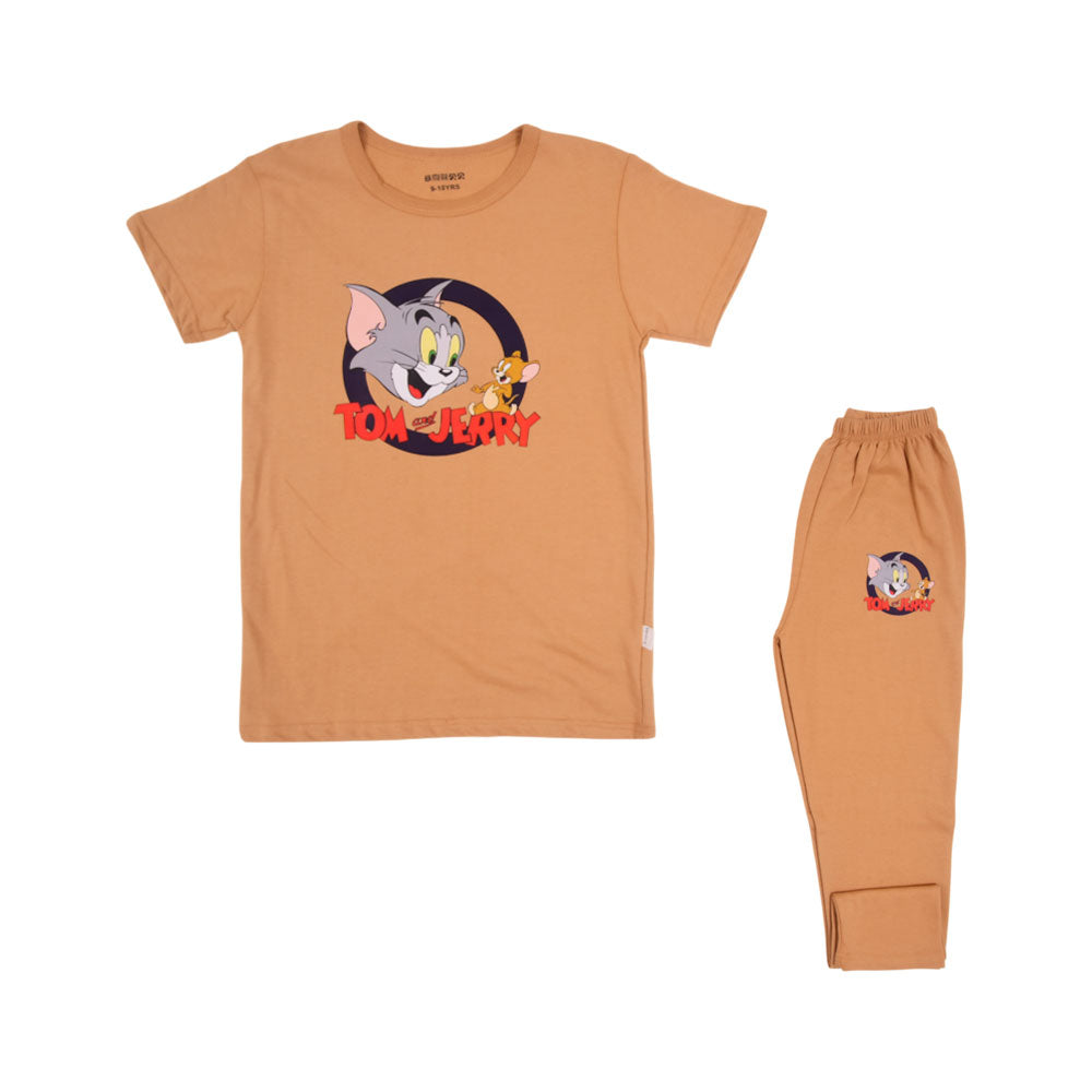 BOYS S/S 2PC SLEEPING SUIT MZS-24 9-10 YEAR 5748
