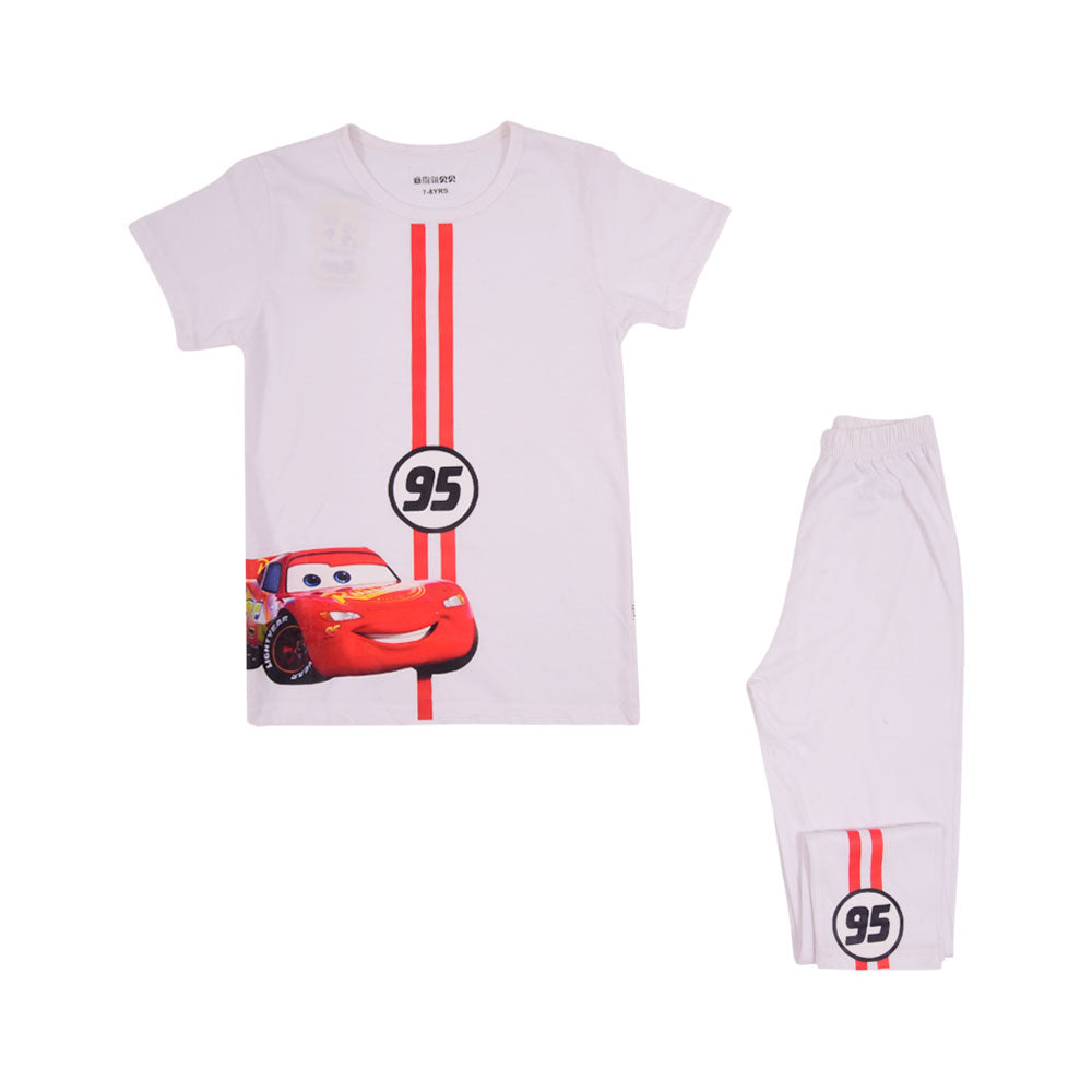 BOYS S/S 2PC SLEEPING SUIT MZS-24 7-8 YEAR 5603