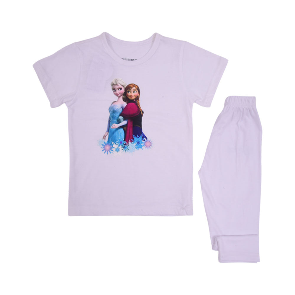 GIRLS S/S 2PC SLEEPING SUIT MZS-24 2-3 YEAR 5660