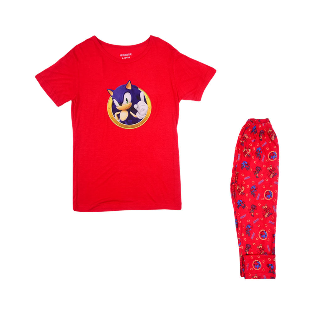 BOYS S/S 2PC SLEEPING SUIT MZS-24 9-10 YEAR 5745