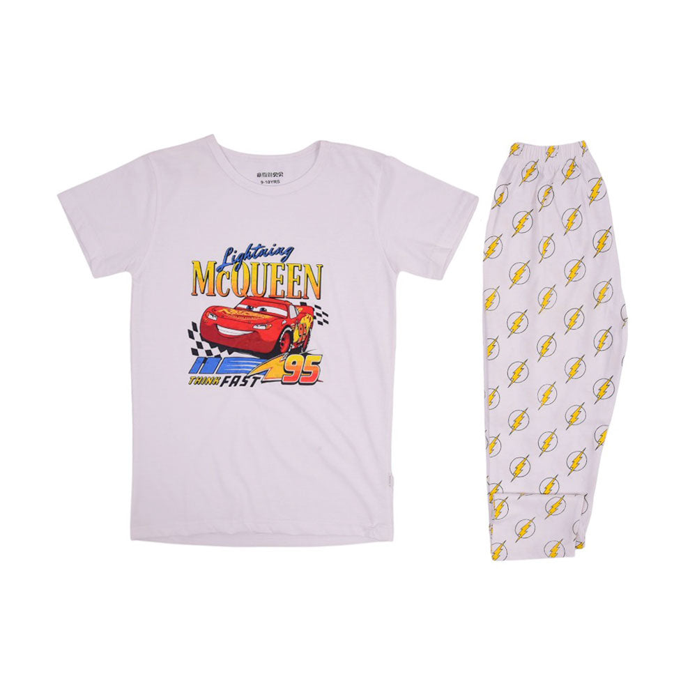 BOYS S/S 2 PCS SLEEPING SUIT MZS-24 9-10 Y 5608