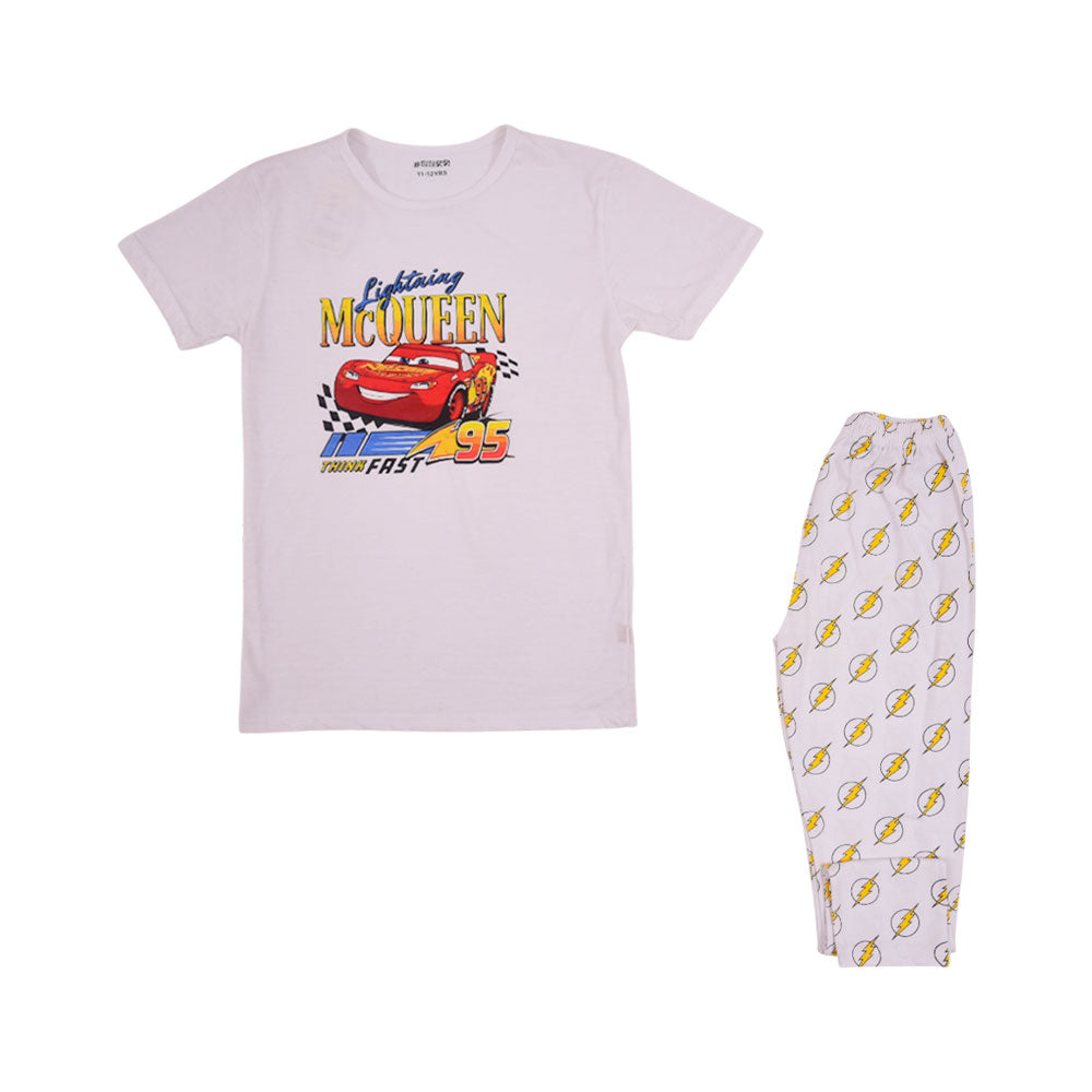BOYS S/S 2 PCS SLEEPING SUIT MZS-24 11-12 Y 5608