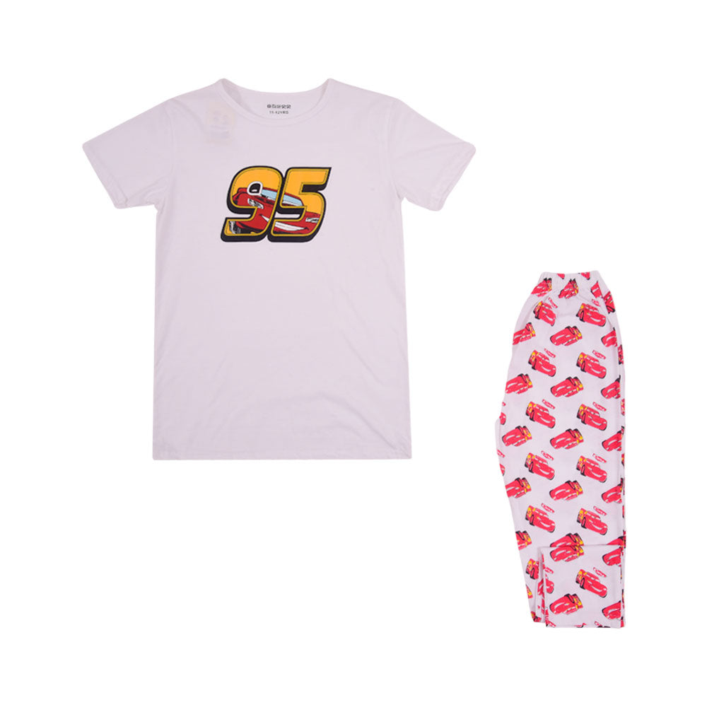 BOYS S/S 2 PCS SLEEPING SUIT MZS-24 11-12 Y 5607