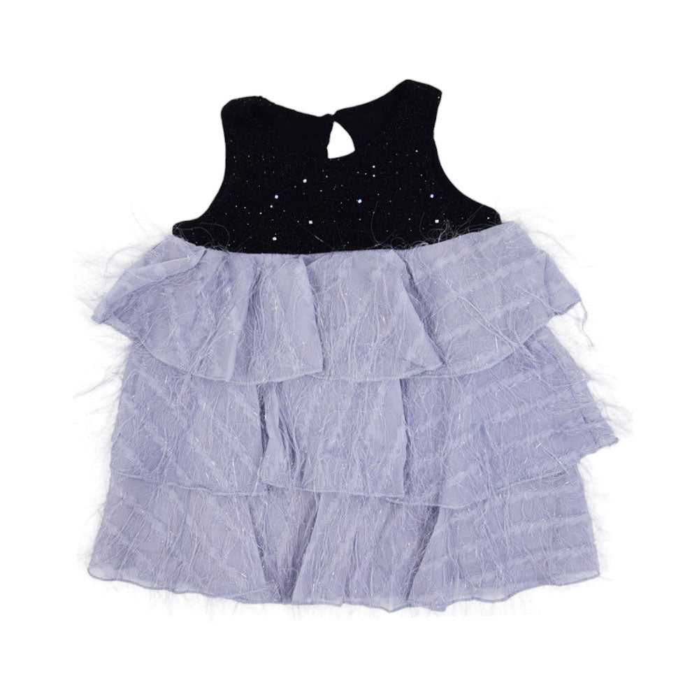 GIRLS S/L FROCK MZS-24 008