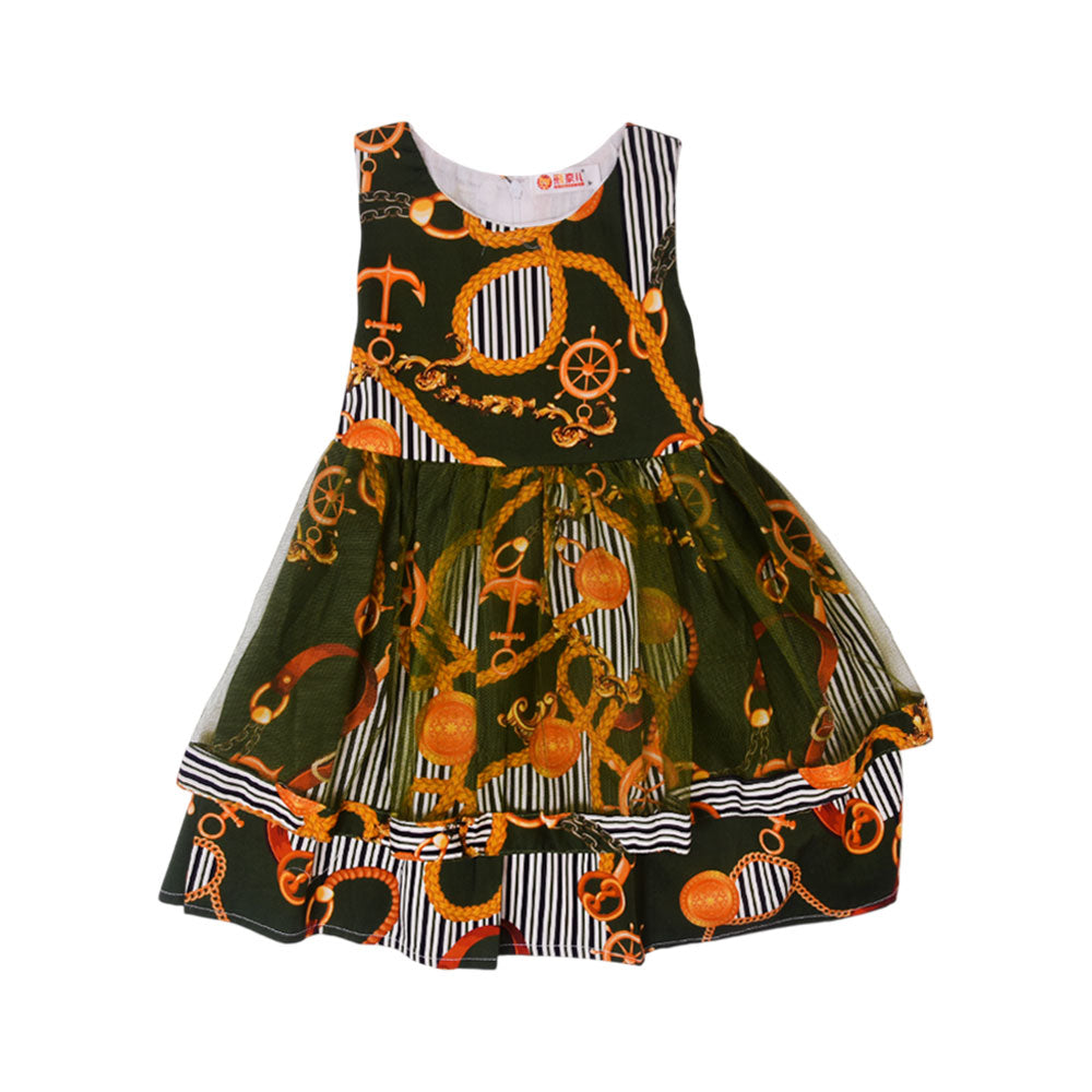 GIRLS S/L FROCK MZS-24 18-24M 009