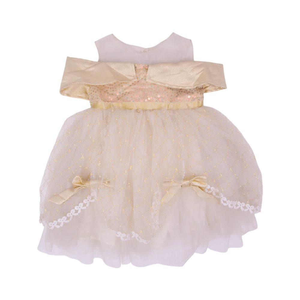 GIRLS CAP SLEEVE FANCY FROCK MZS-24 2-3 YEAR 004