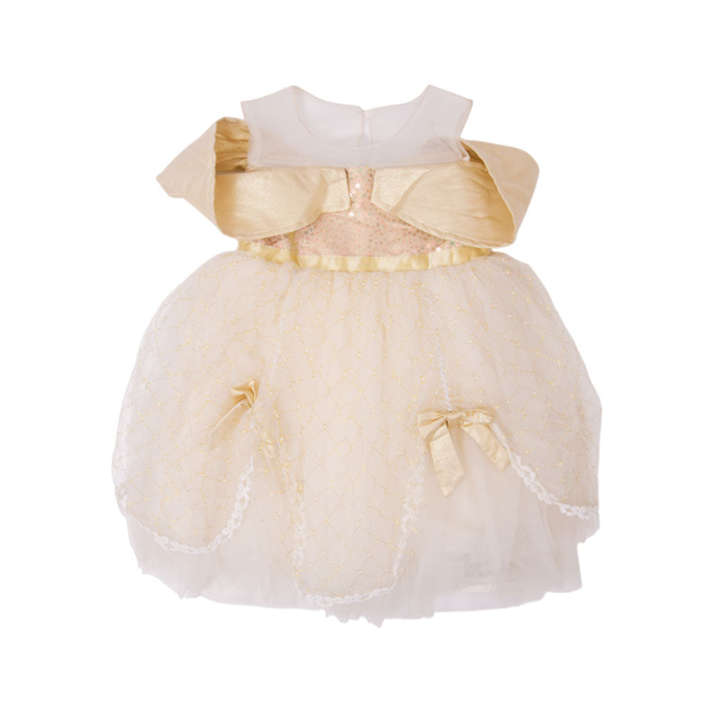 GIRLS CAP SLEEVE FANCY FROCK MZS-24 3-4 YEAR 004