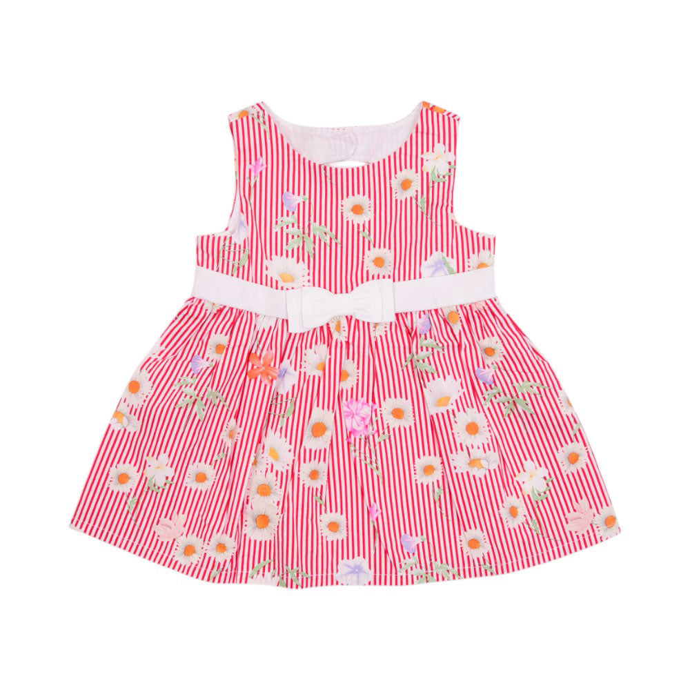 GIRLS S/L FROCK MZS-24 6-9M 005