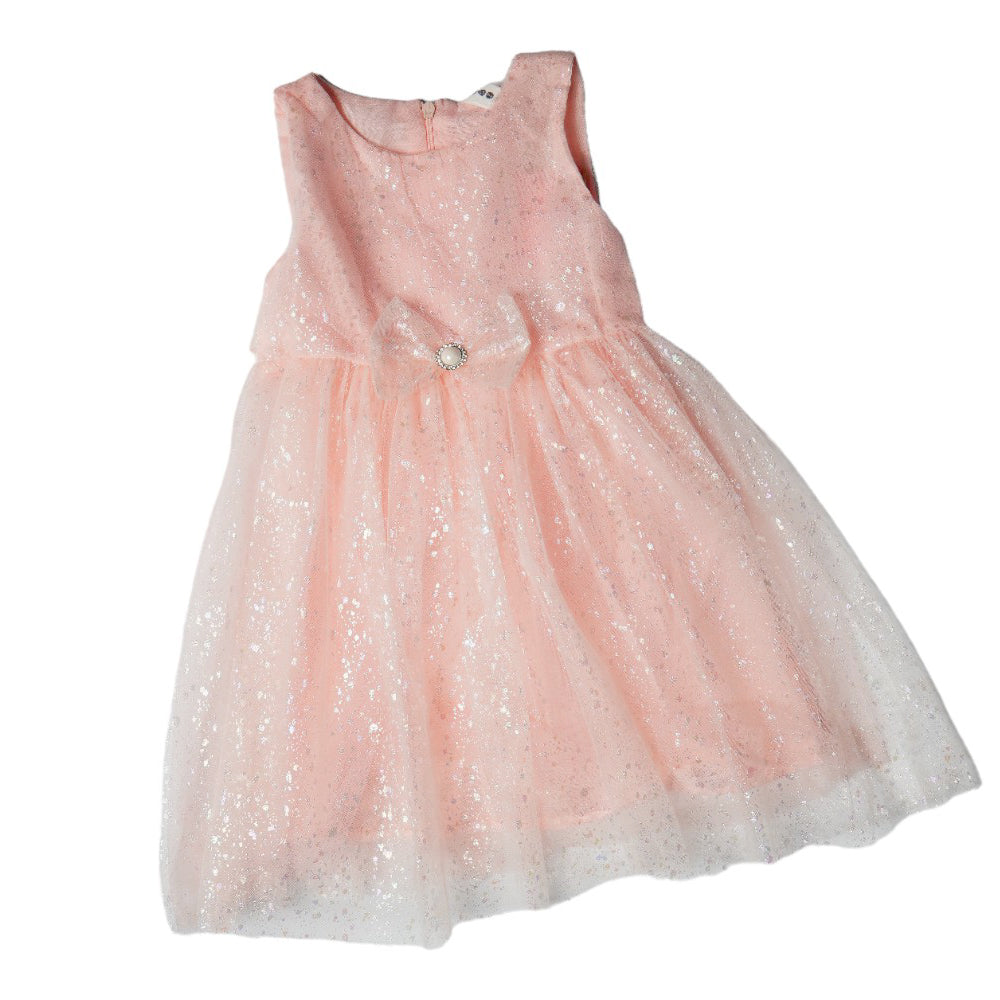 GIRLS S/S FANCY FROCK MZS-24 2-3 YEAR 007