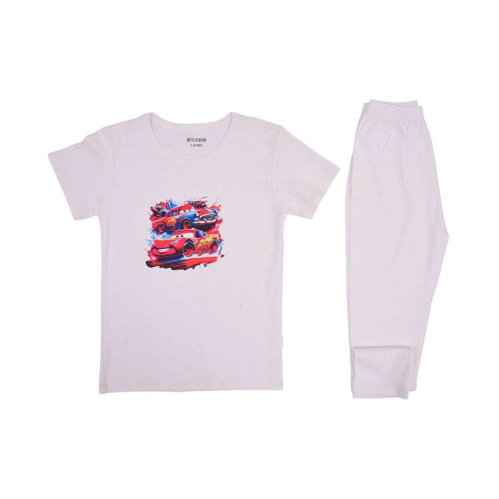 BOYS S/S 2 PC PACK SLEEPING SUIT MZS-24 7-8 Y 5758