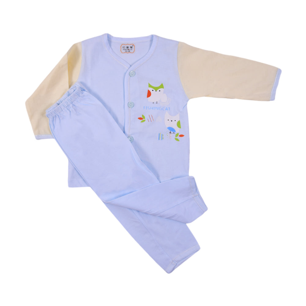 BOYS L/S 2PC PAJAMA SUIT MZS-24 0-3M 114B