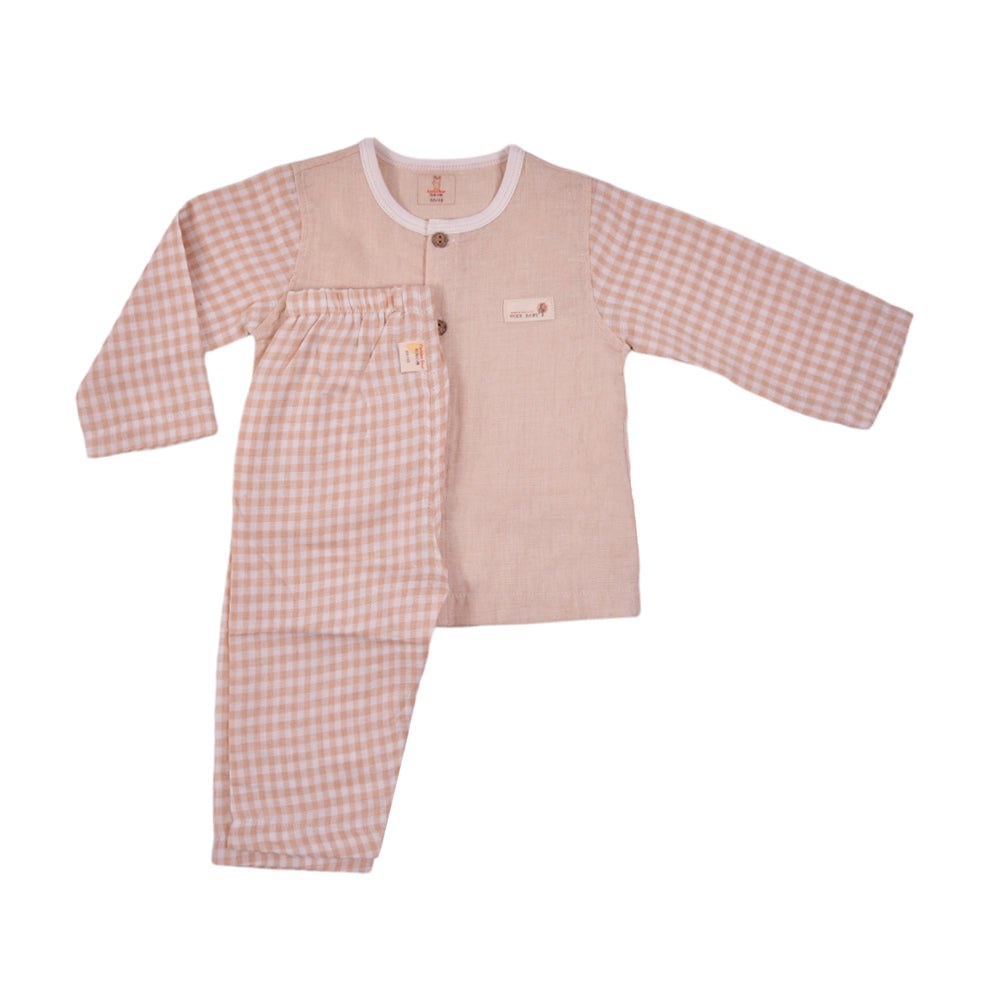 BOYS L/S 2PC PAJAMA SUIT MZS-24 6-9M 119